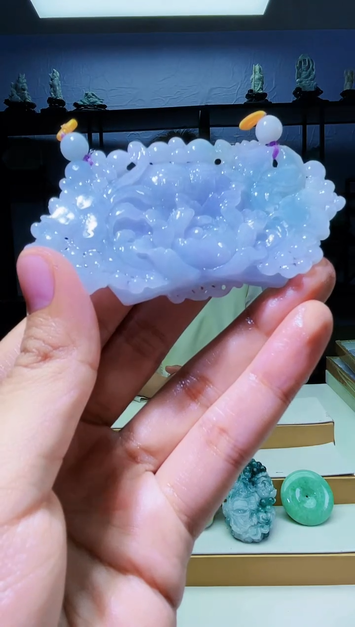 【闪购商品】定制翡翠未镶嵌毛货02210065 