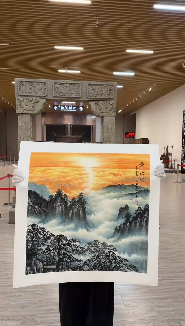 国画33赵隆轩美术馆李庆兴老师作品