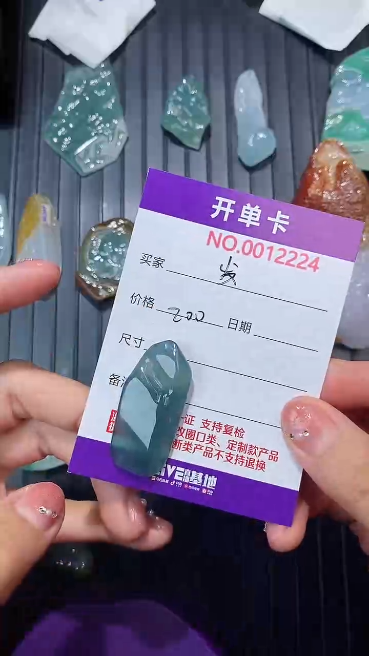 【闪购商品】翡翠颈饰未镶嵌随形