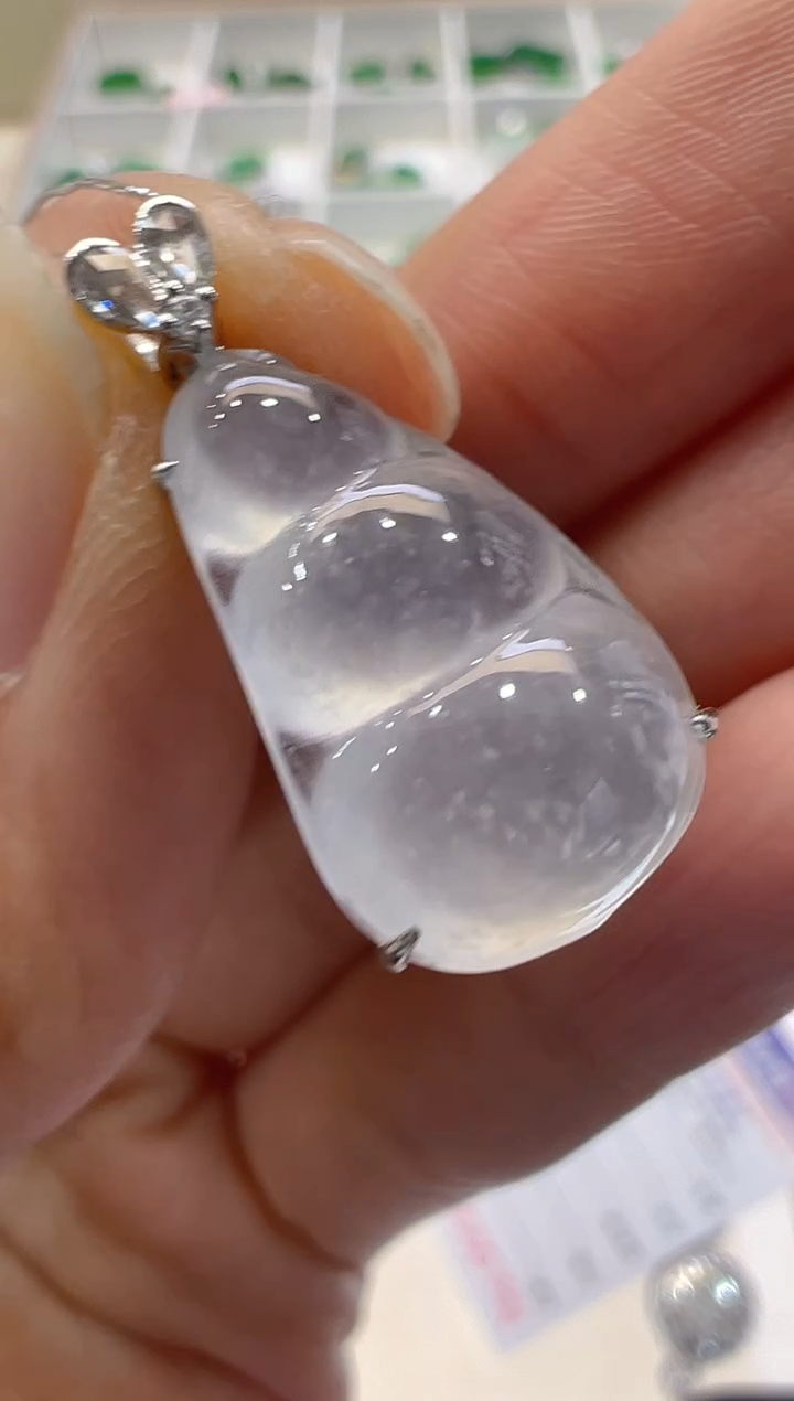 【闪购商品】翡翠吊坠(不含链)18K金镶嵌多样性团购发一件