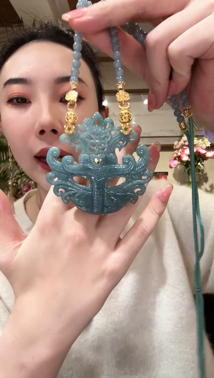 【闪购商品】翡翠颈饰未镶嵌国风