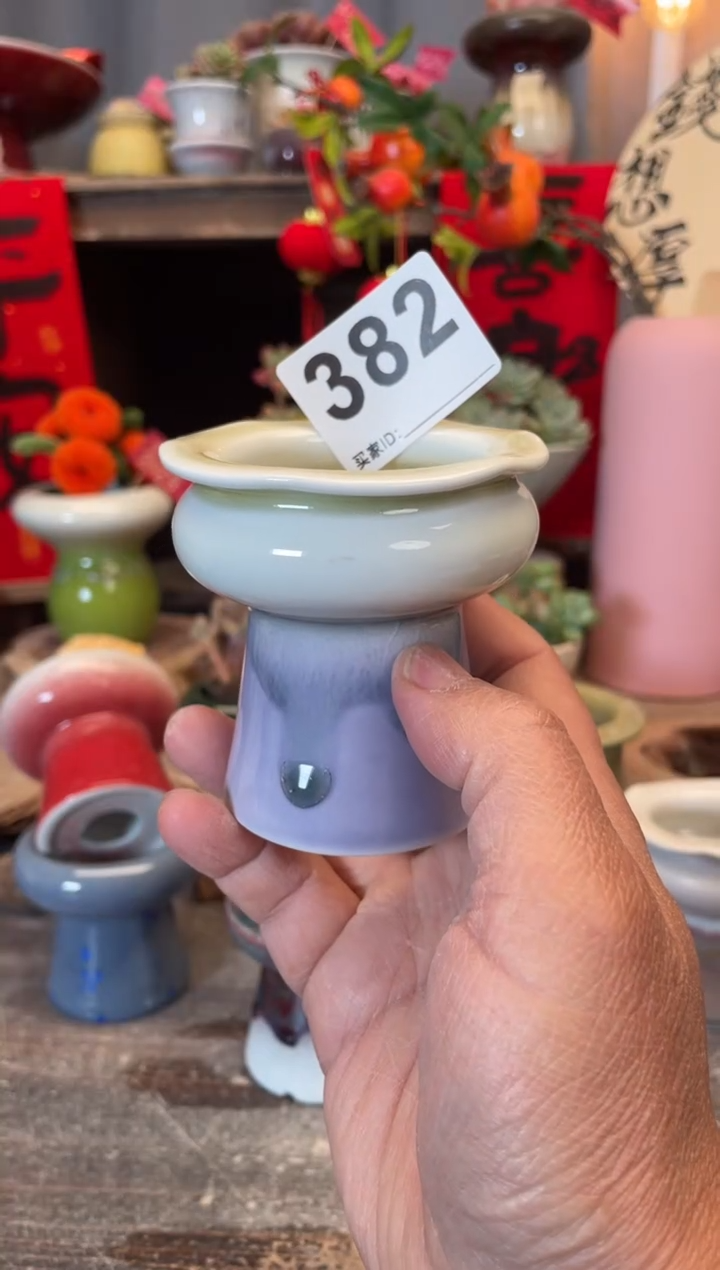 【闪购商品】摆件382知木小芳花盆