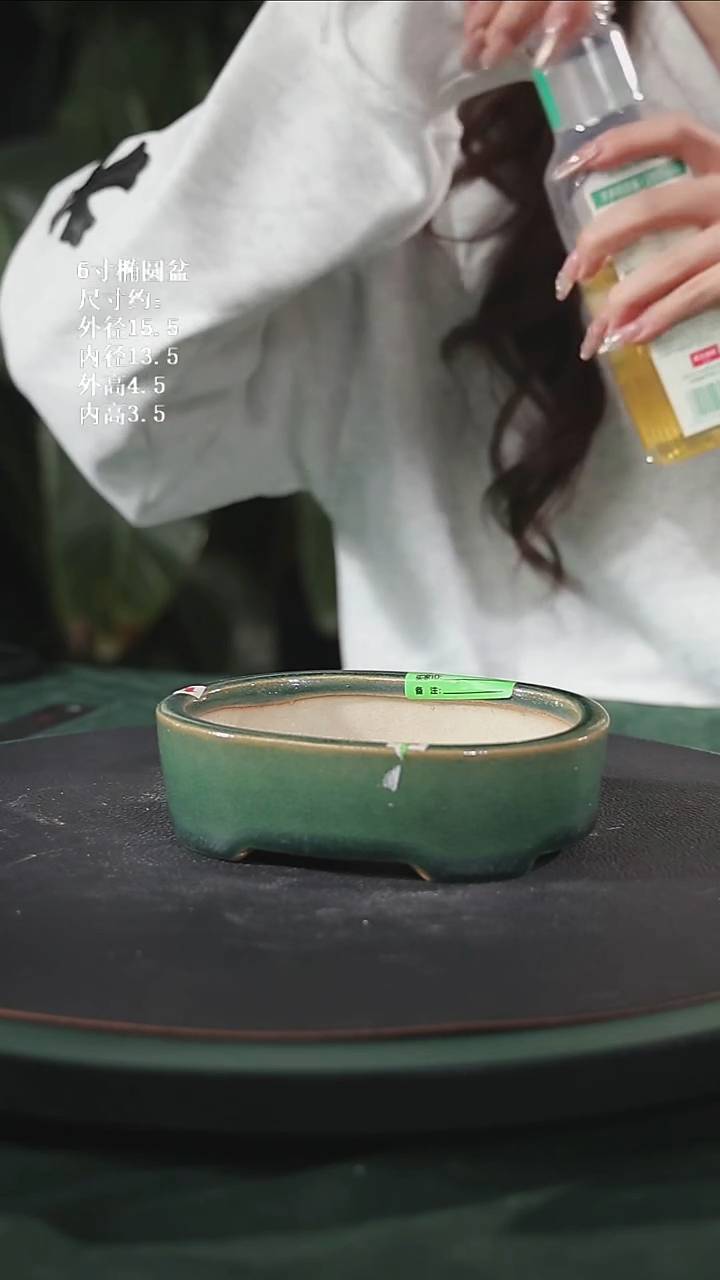 【石湾花盆】6寸椭圆盆291