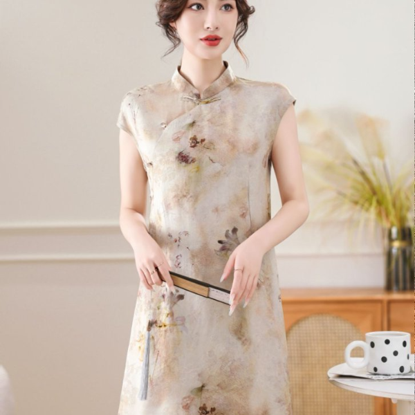 新中式2025夏季气质百搭提花香云纱气质女款上衣