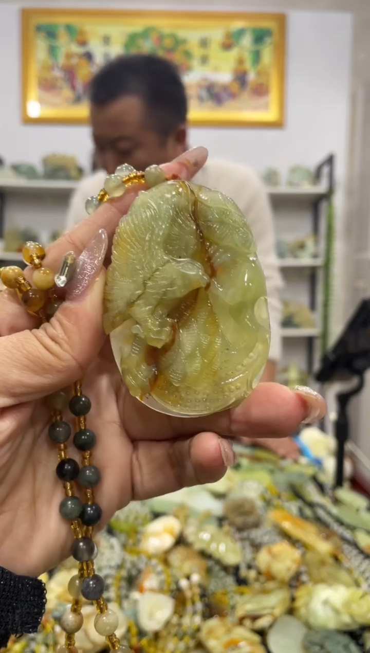 【闪购商品】岫玉吊坠未镶嵌          