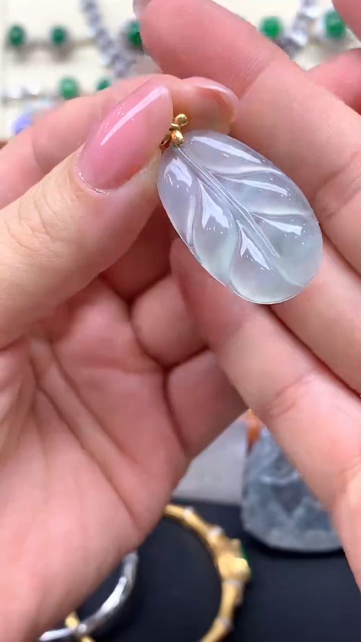 【闪购商品】翡翠颈饰未镶嵌87-天然翡翠