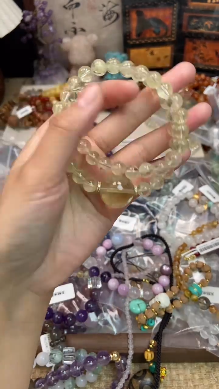 未镶嵌手链黄晶148