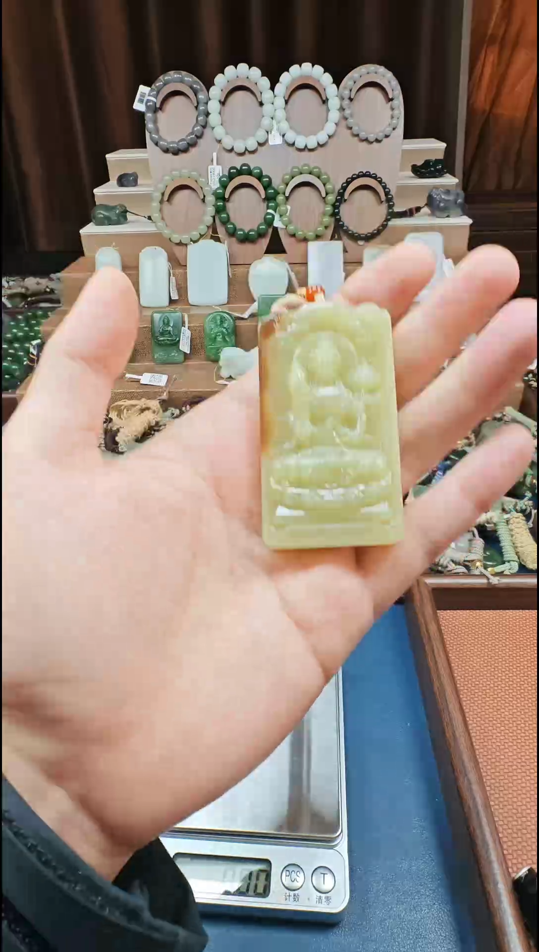 颈饰未镶嵌和田玉多样性发货拍一发一