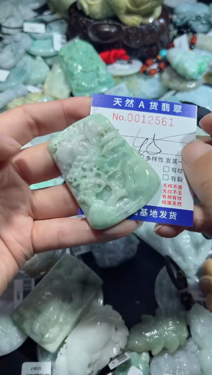 【闪购商品】翡翠颈饰未镶嵌00012561