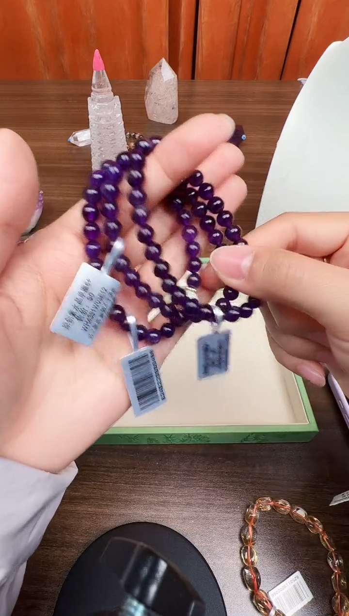 未镶嵌手链水晶悦2626 