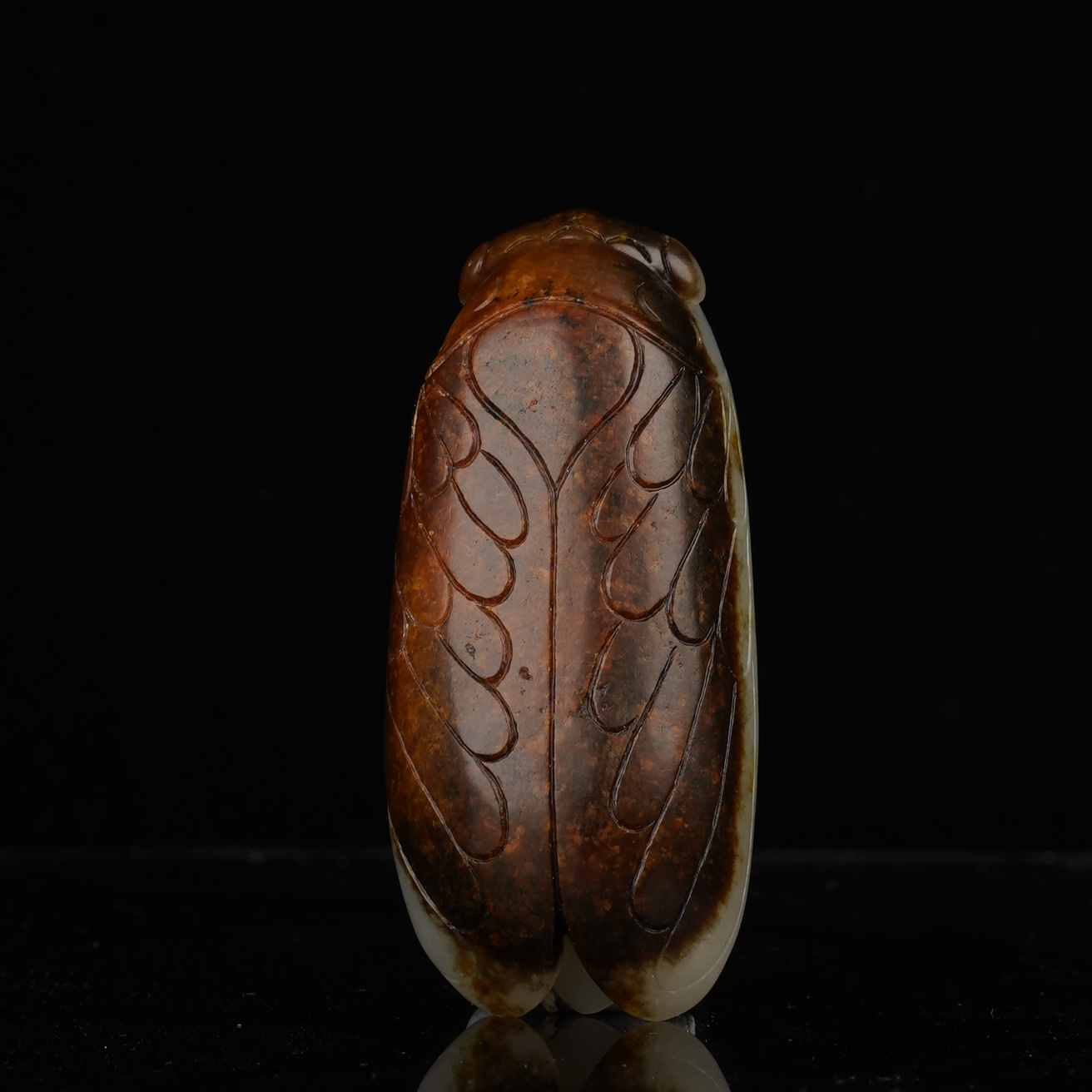 XX02457二十世纪和田玉蝉挂坠