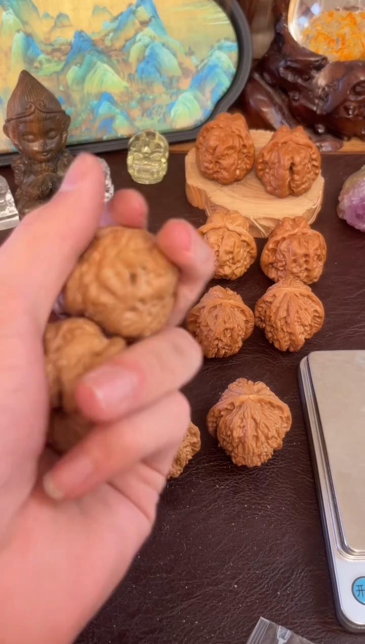吊坠文玩核桃38古蟾