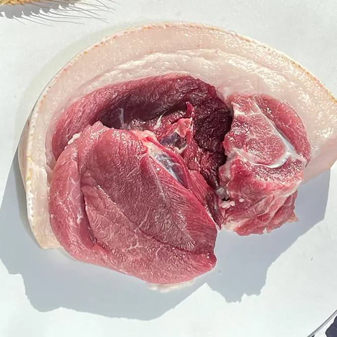 【后腿肉顺丰包邮】日照中华土笨猪生态散养健壮后腿肉5斤里脊肉