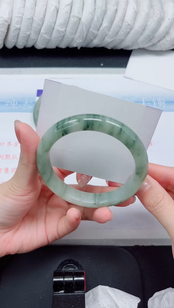 【闪购商品】石英质玉手镯未镶嵌349#61.8