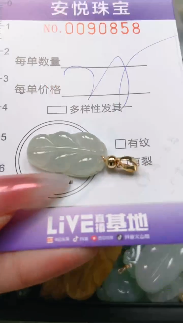 【闪购商品】翡翠颈饰未镶嵌闪购0090858