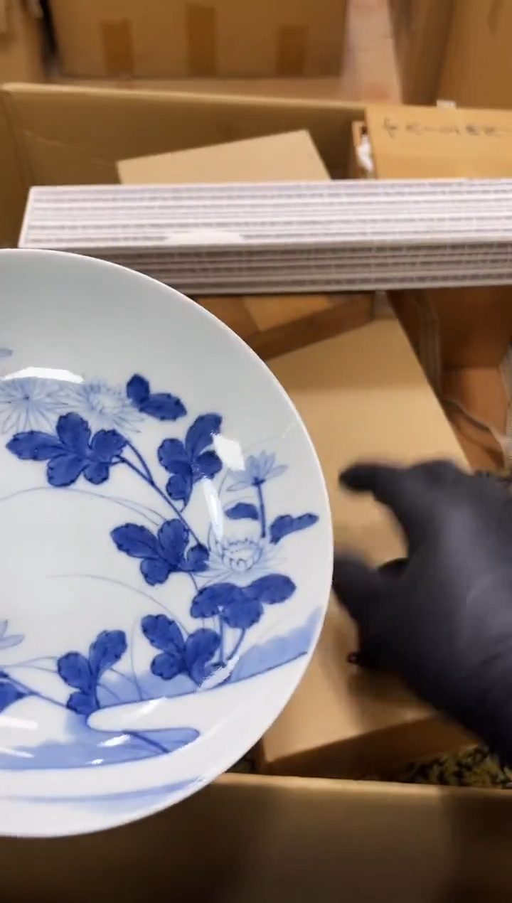 盘如图所示 阁集工艺品