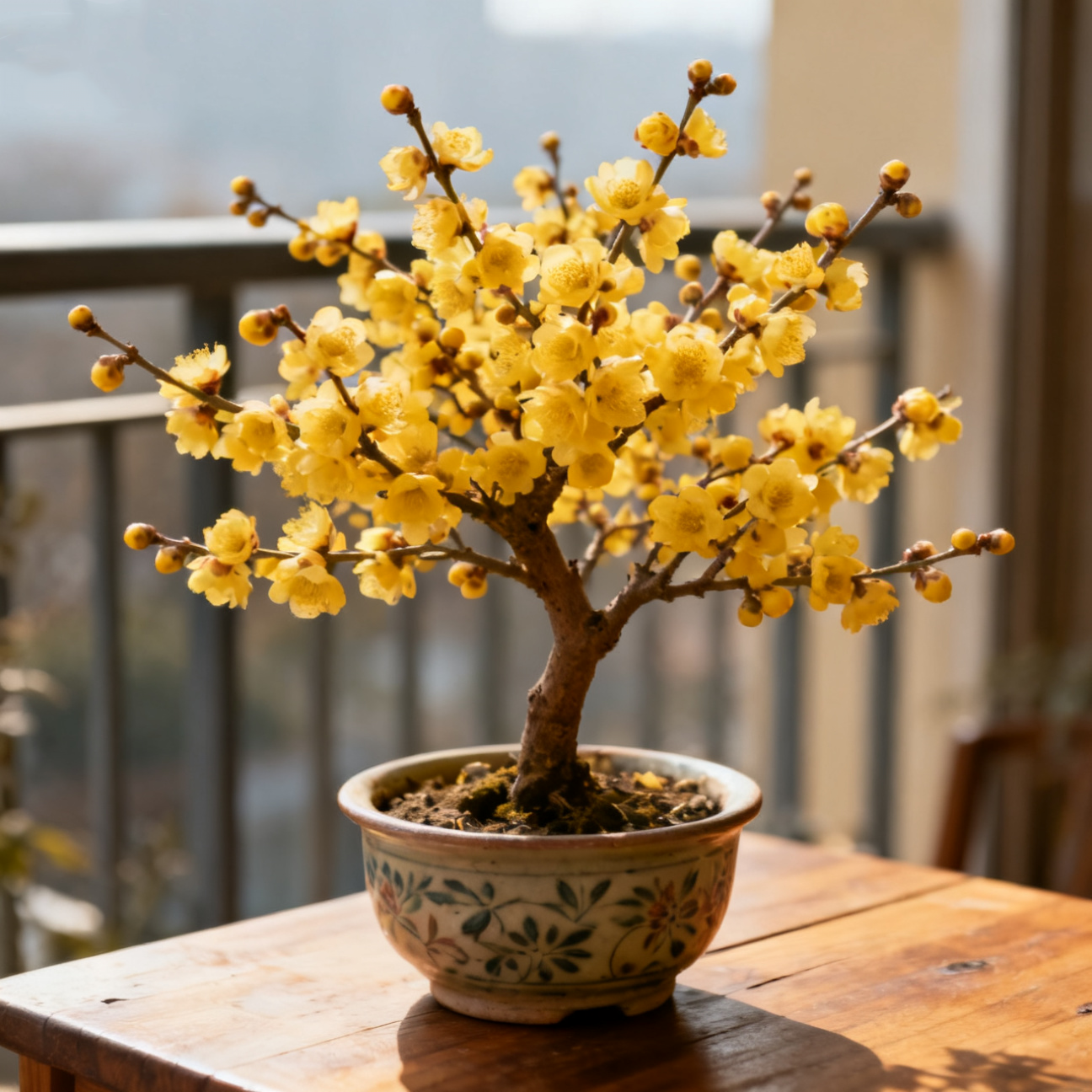 【浓香带花苞】腊梅老桩树苗盆栽地栽耐寒好养活室内外走廊客厅绿植