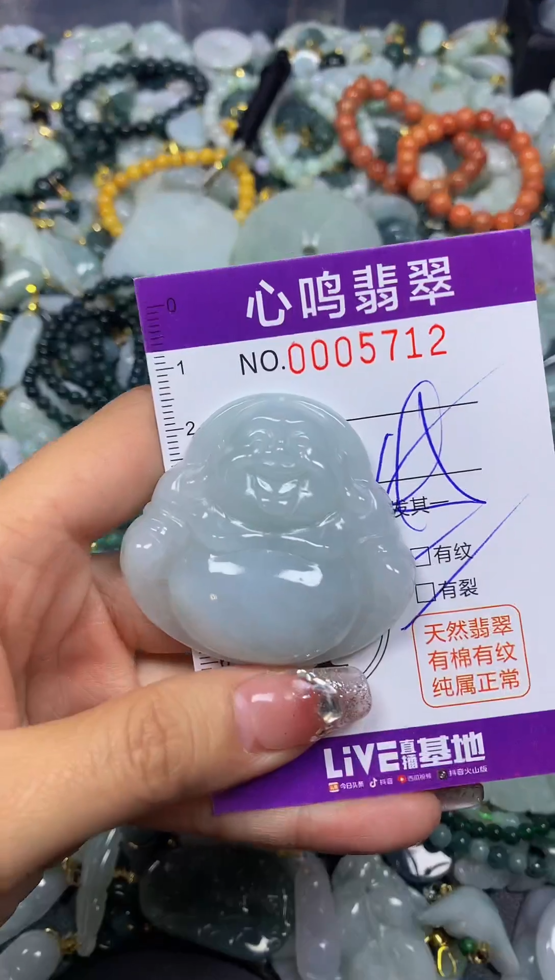 【闪购商品】翡翠颈饰未镶嵌闪购005712