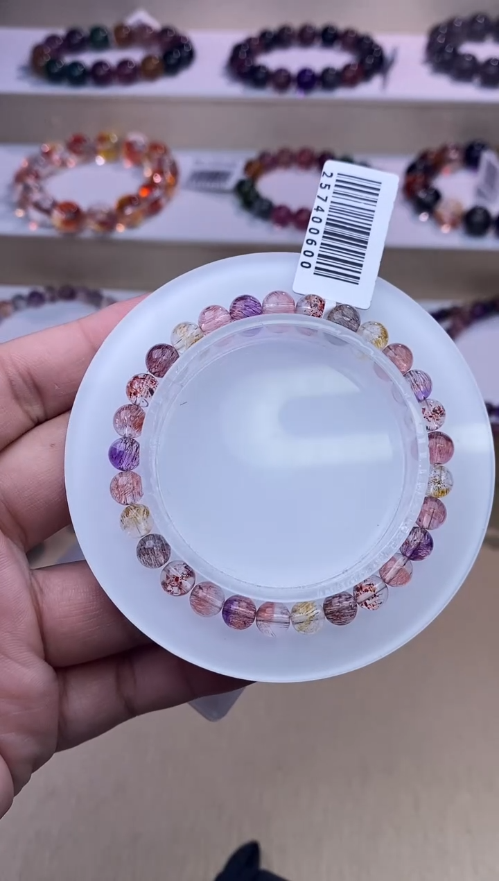 水晶手链未镶嵌糖果超七6m+