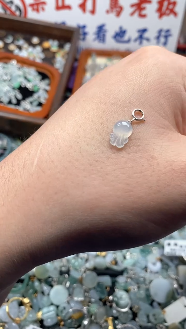 【闪购商品】翡翠颈饰未镶嵌哥哥