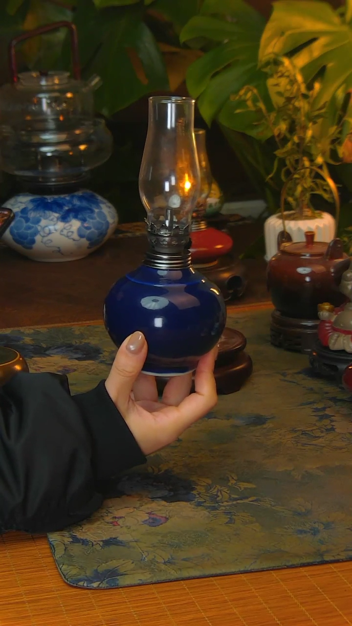 【闪购商品】景德镇陶瓷手工灯摆件