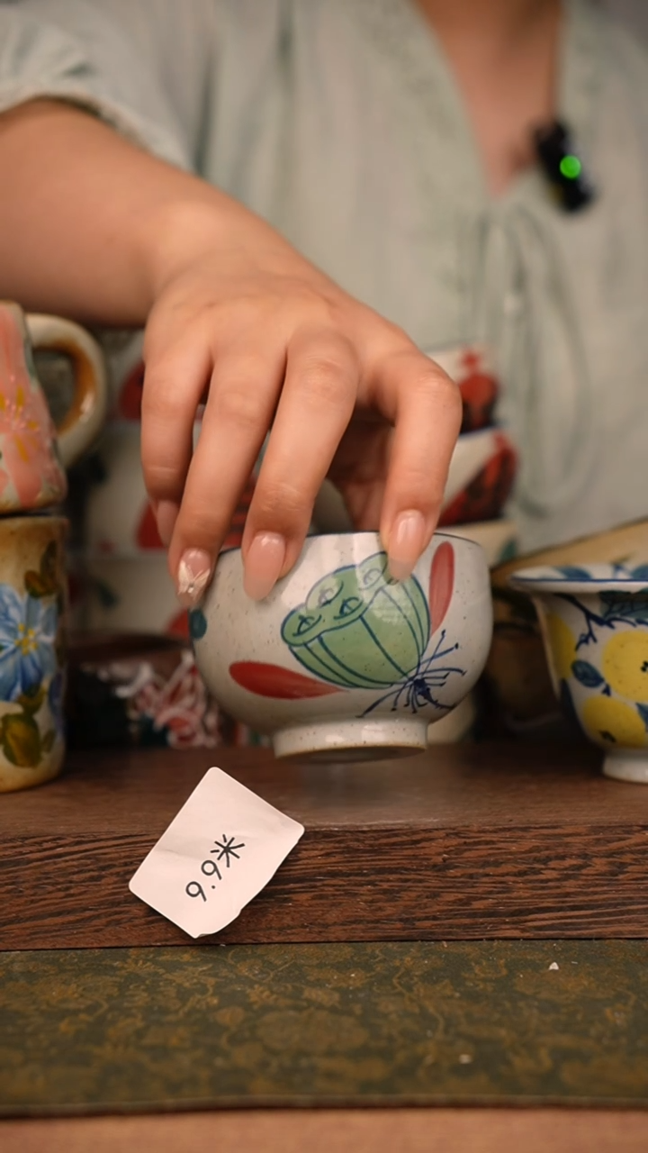 摆件泥垚手作 景德镇手工手绘器物