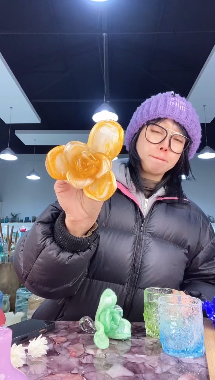 【闪购商品】琉璃慕忆家花瓶