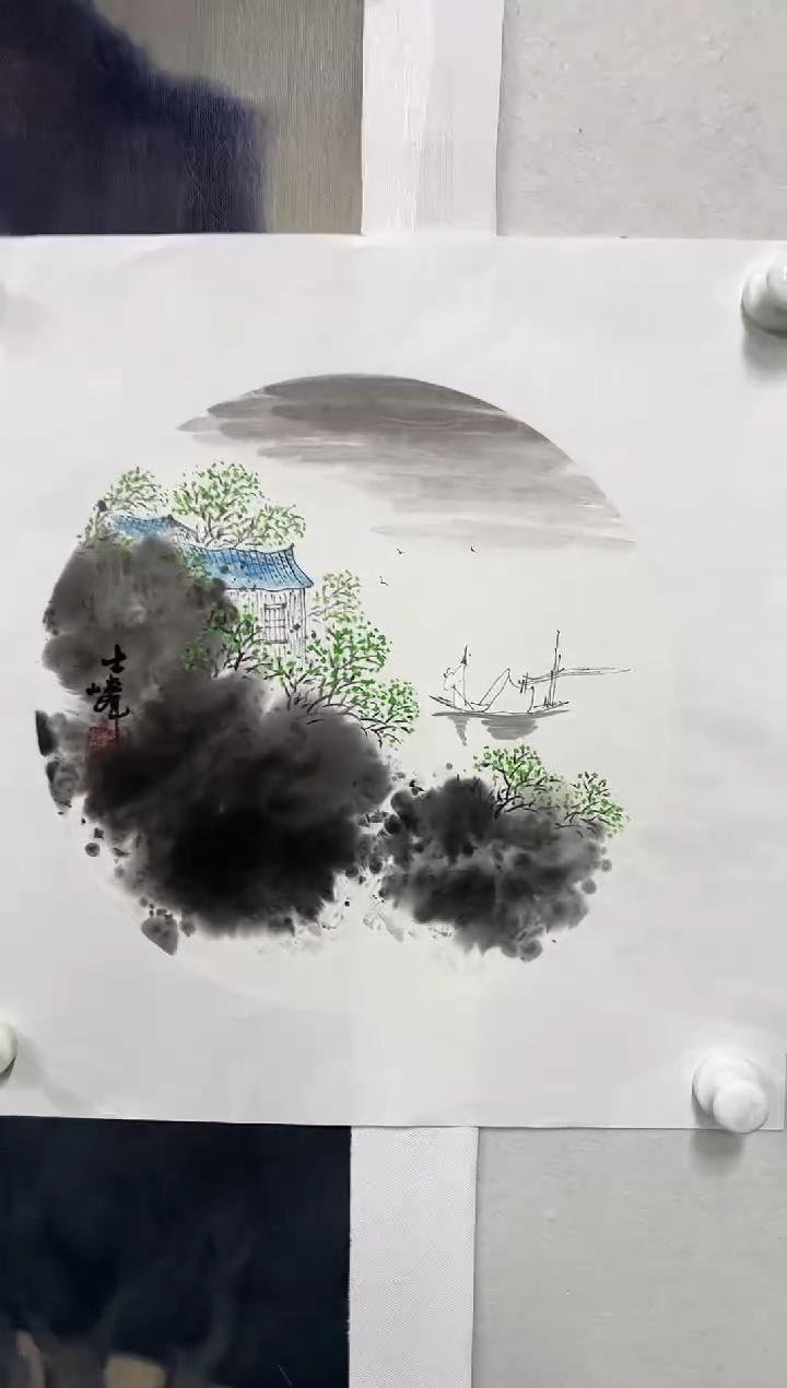 【闪购商品】国画老师绘画作品