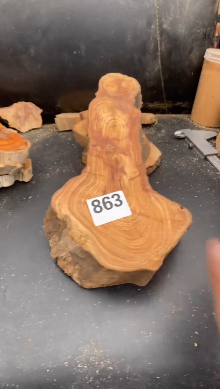 柏木（崖柏）太行陈化崖柏切片！随机（1单1片）863