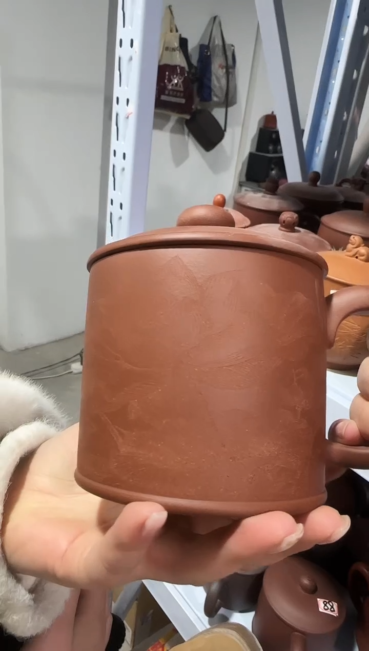【闪购商品】紫砂盖杯紫砂盖杯荷花