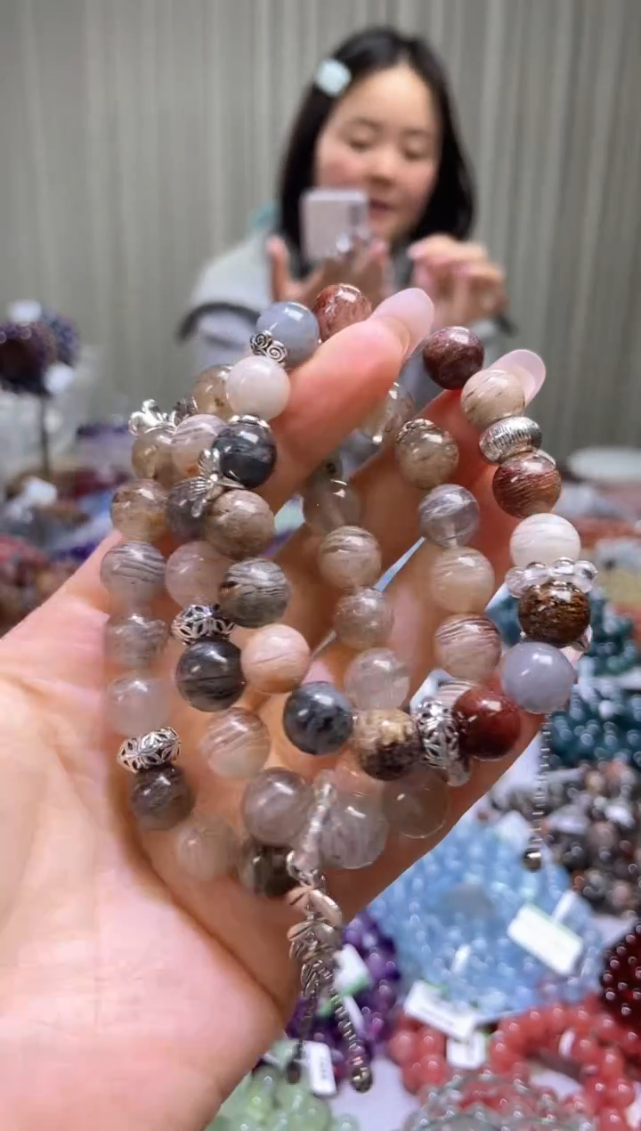 【闪购商品】水晶手串合金【莫奈花园】设计款手串