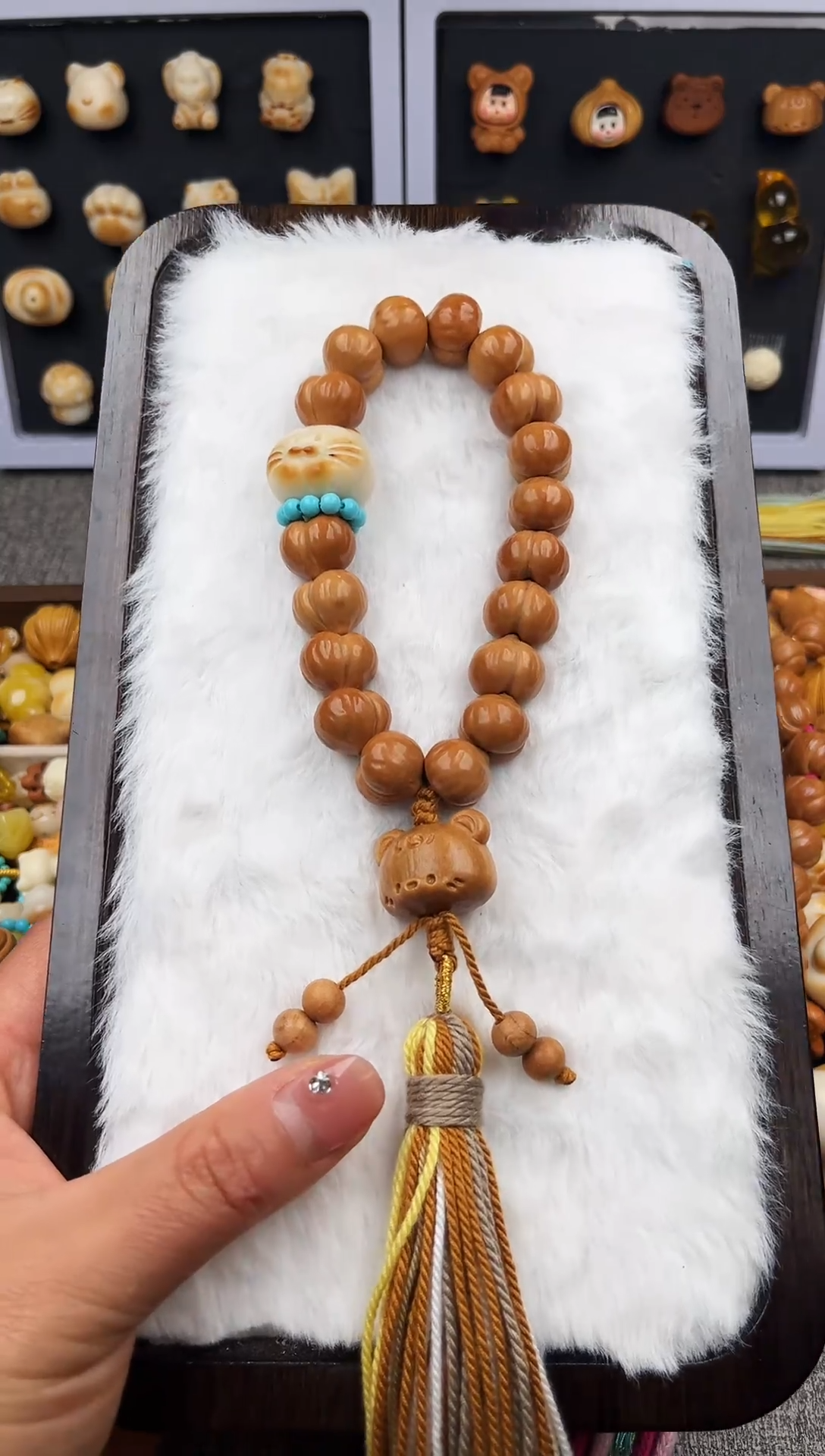 手串猴头核桃15微微瑕疵不退不换