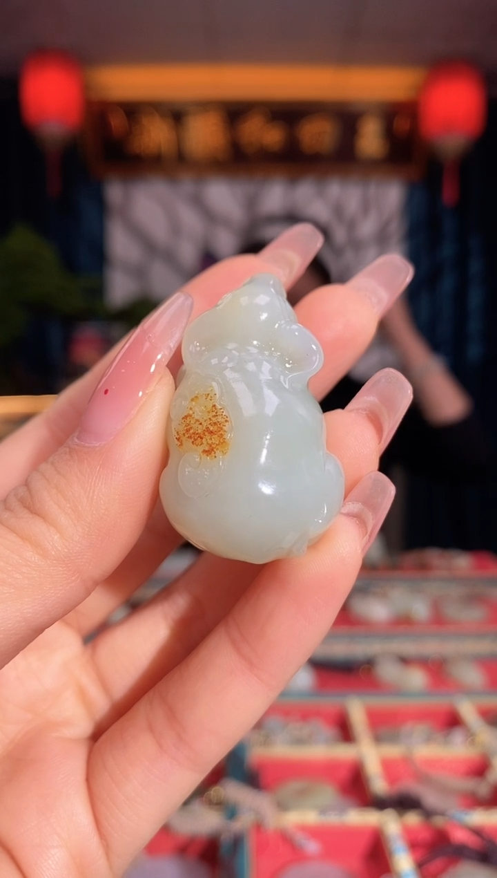 【闪购商品】和田玉颈饰未镶嵌牛
