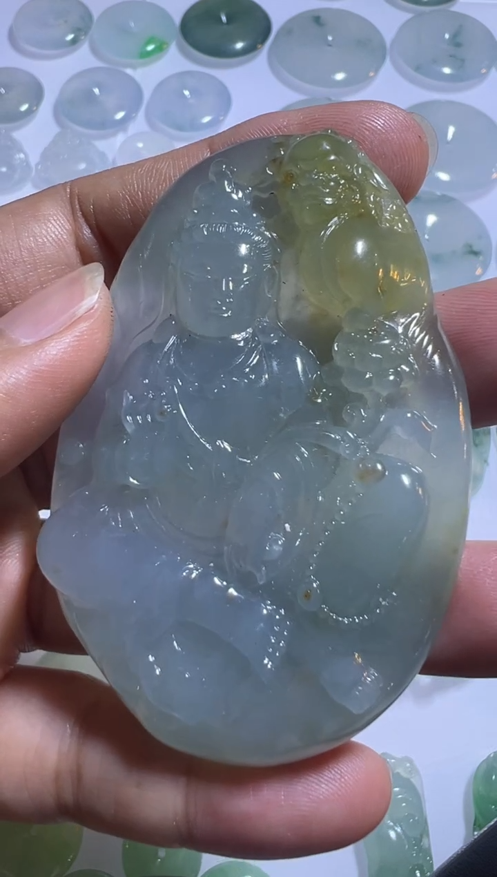 未镶嵌定制翡翠挂件