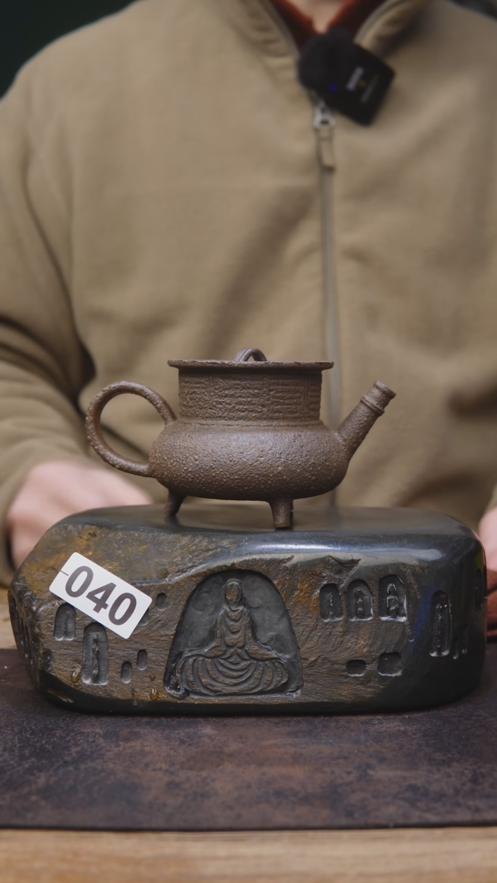 【闪购商品】甘石陶瓷手工茶壶040