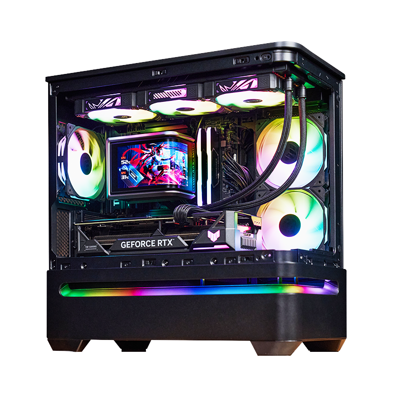 【华硕缤纷桶】AMD 9700X/华硕5070/TUF B650/芝奇32G电竞主机电脑