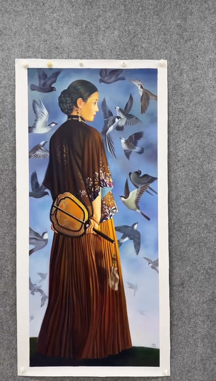 国画DH-NZS老师绘画作品