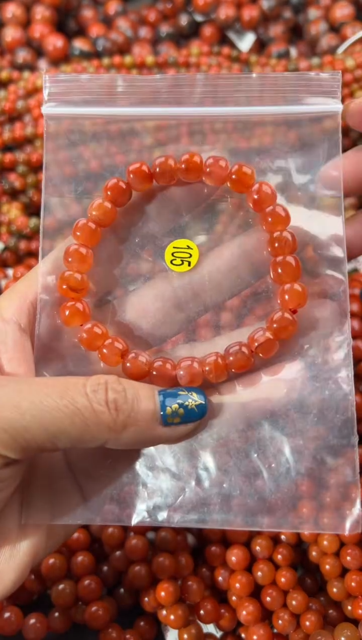 未镶嵌手串南红玛瑙8+