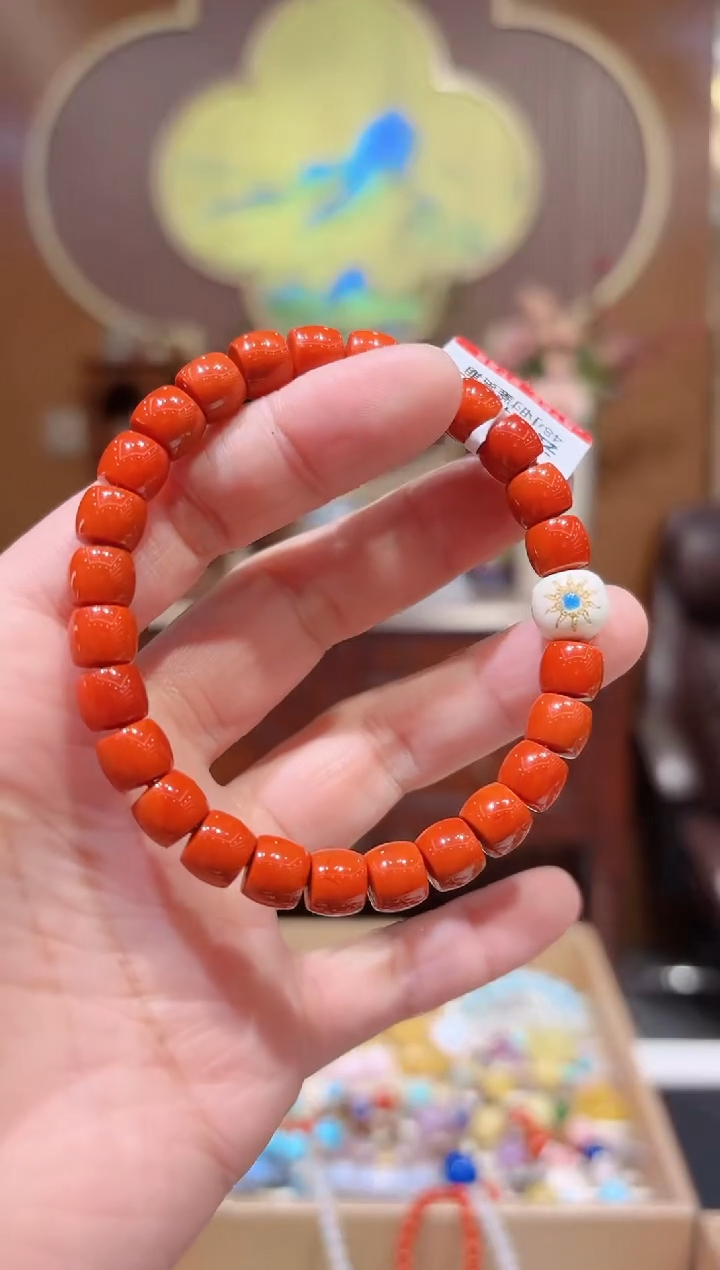 【闪购商品】南红玛瑙手串未镶嵌设计款珠串