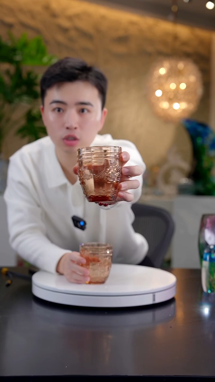 手工艺品琉璃o***e水杯2只