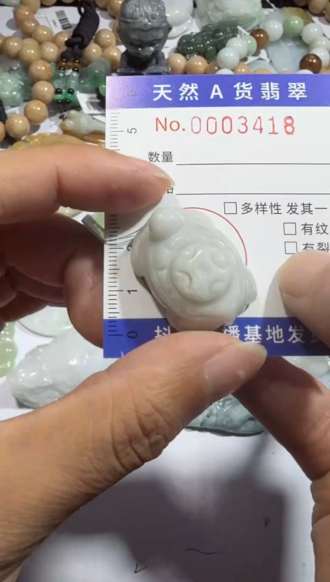 【闪购商品】翡翠颈饰未镶嵌00003418
