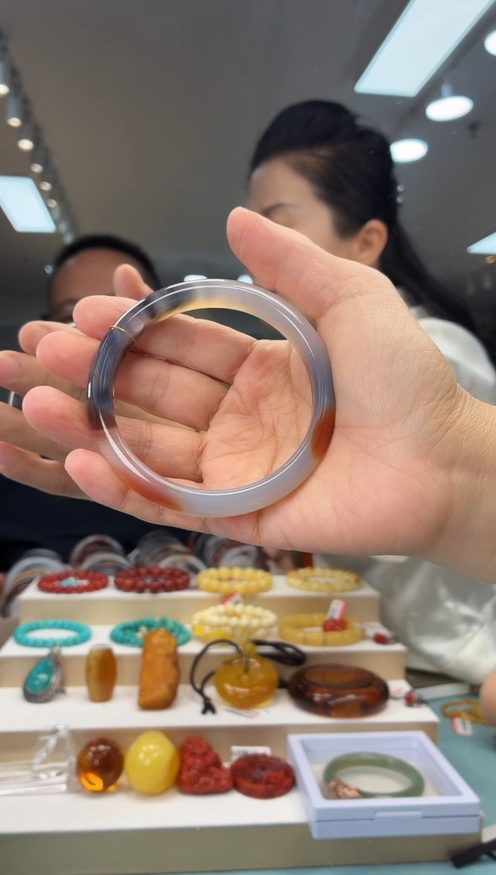 手镯玛瑙/玉髓未镶嵌手镯59
