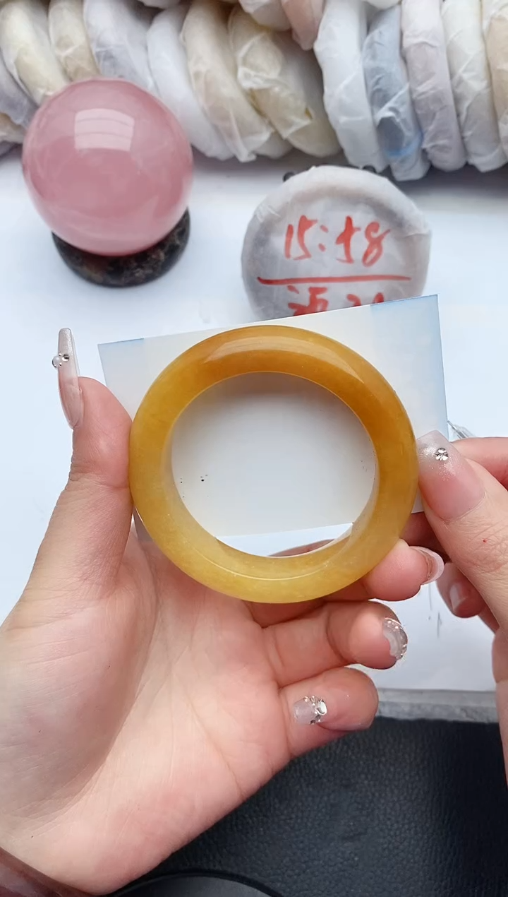 【闪购商品】石英质玉手镯未镶嵌98+51.3