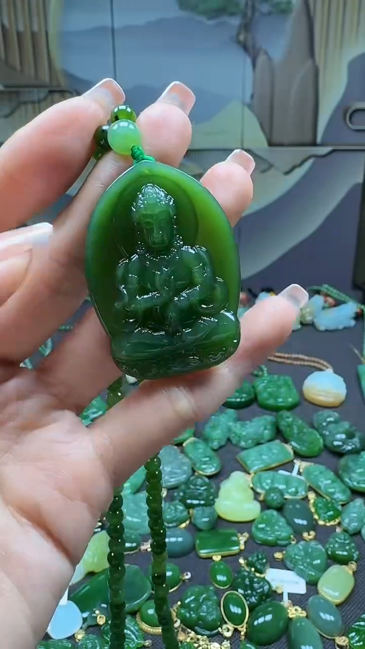 【闪购商品】和田玉挂件未镶嵌1