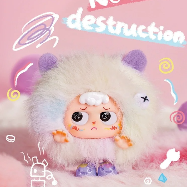 【正版】嘿米《亲爱的小鬼》系列潮玩毛绒公仔娃娃盲盒手办包包挂件