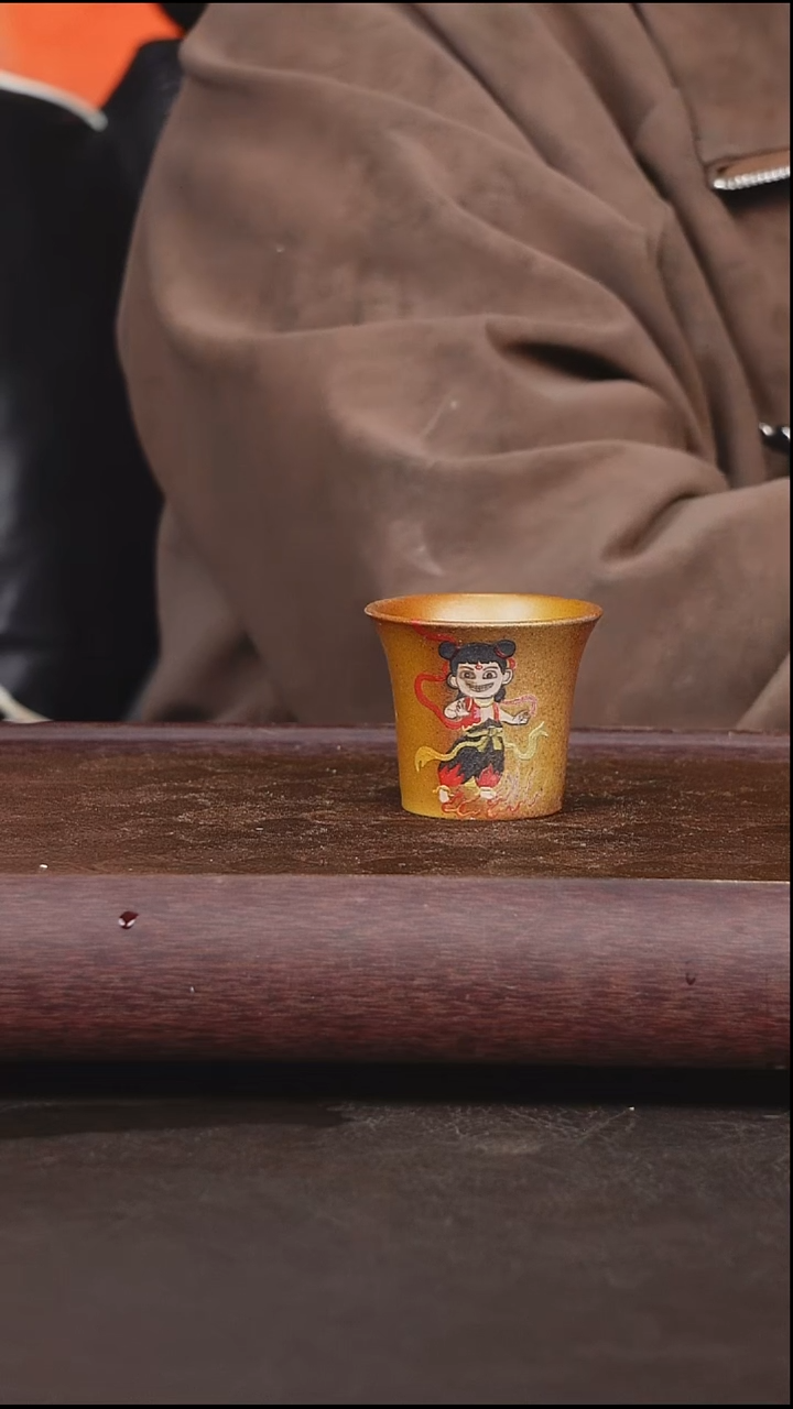 茶壶紫砂柴烧 杯