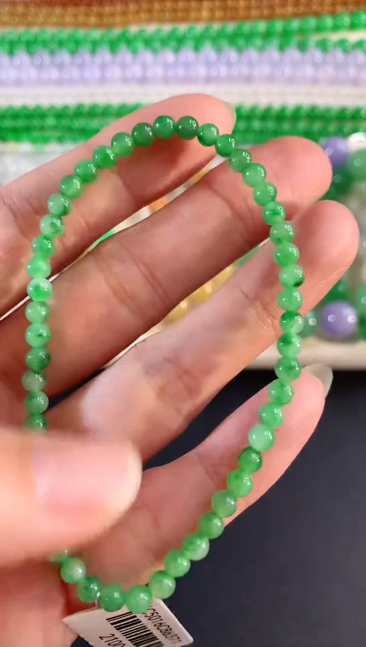 未镶嵌手串翡翠27|980多样性发其一