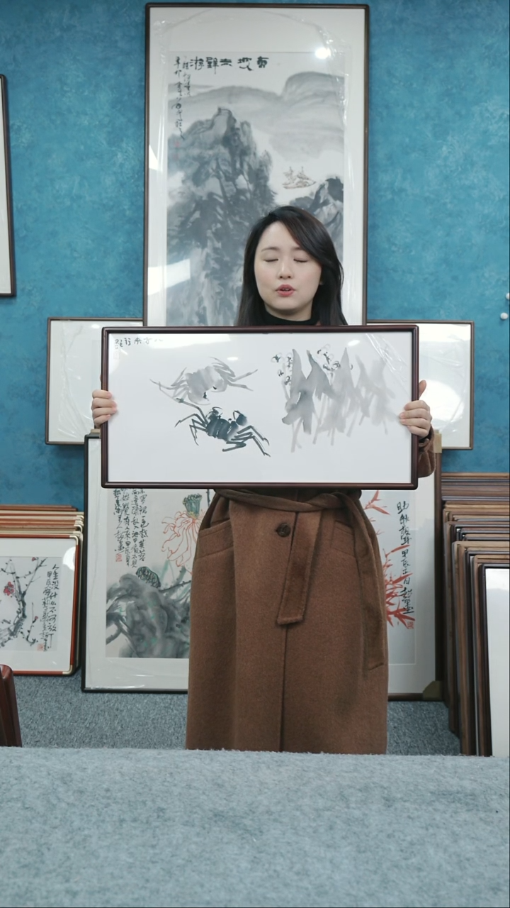 【闪购商品】国画33*66本土老师花鸟