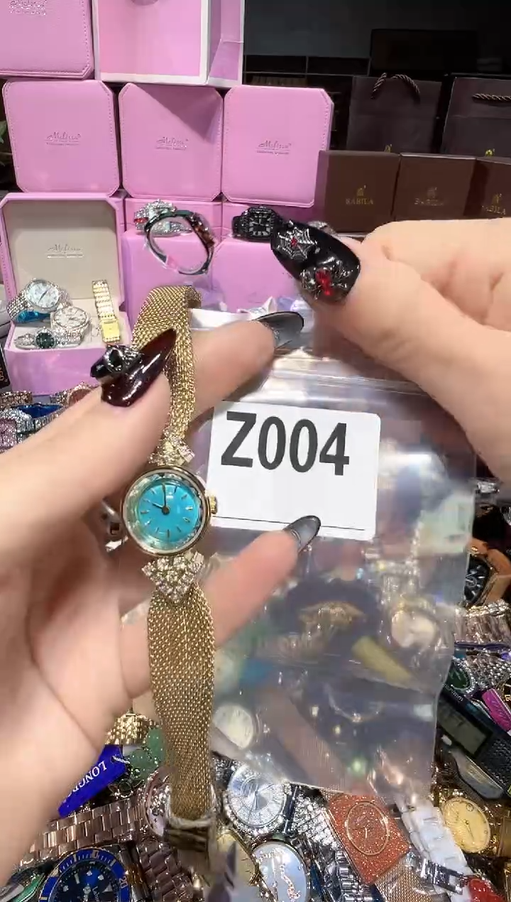 石英机芯不锈钢不锈钢直播定闪专用