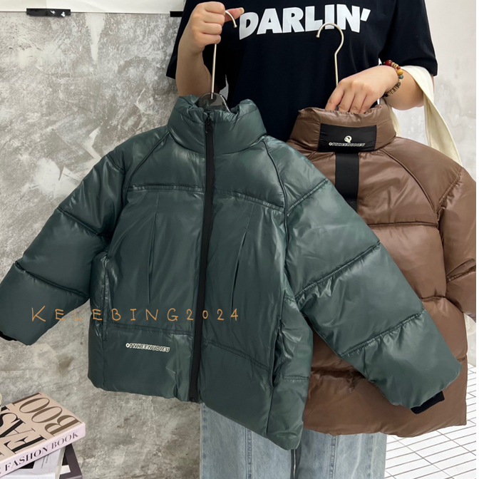 【麦空2】儿童棉服2025冬款新款男童韩版加厚棉衣面包服KL86790